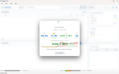 DiskRaptor disk space analyzer screenshot 1 — free open-source tool for Windows, macOS and Linux